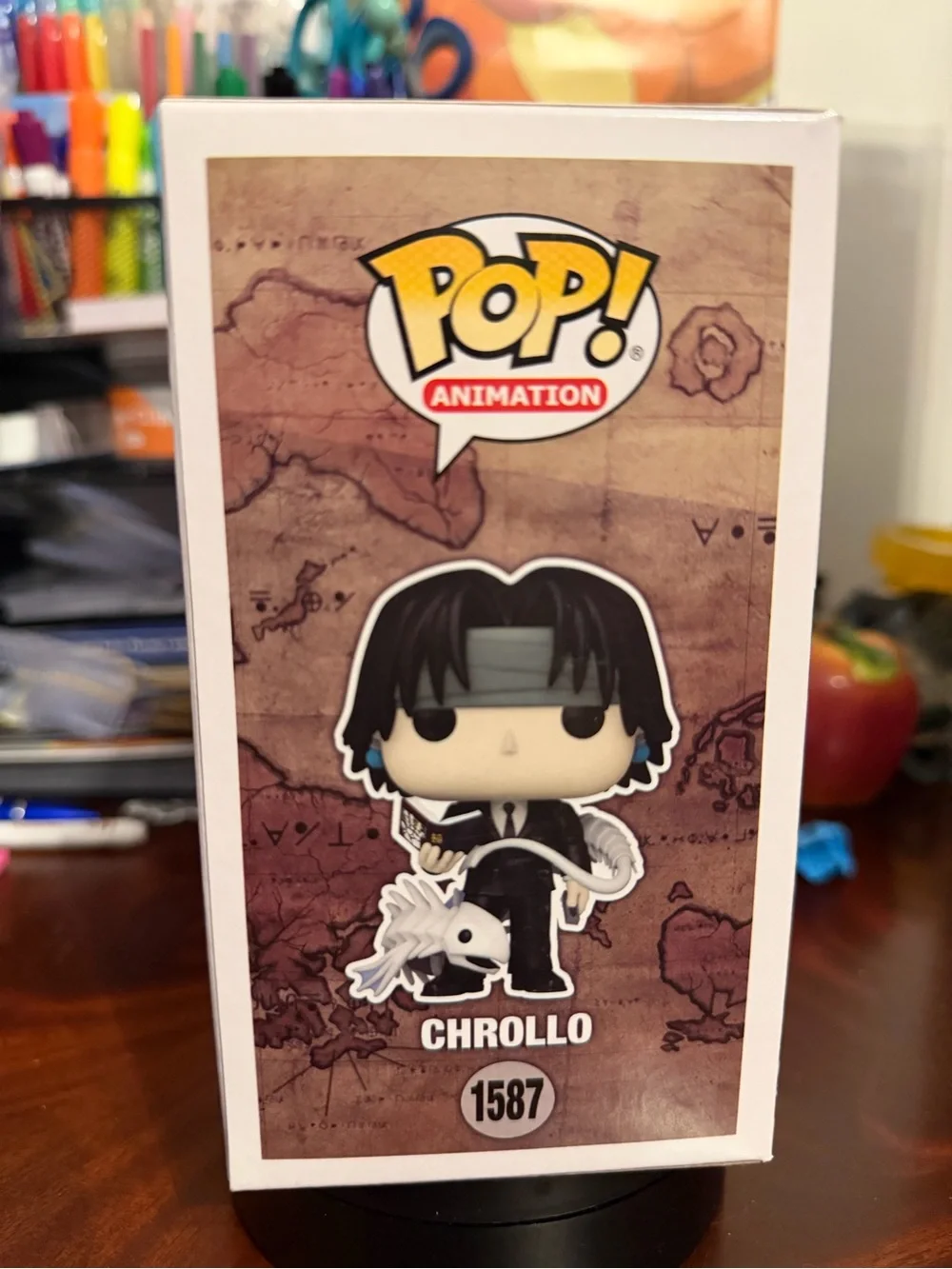 Funko Pop! Hunter X Hunter Animation Chrollo with Fish Figure - #1587 Exclusive